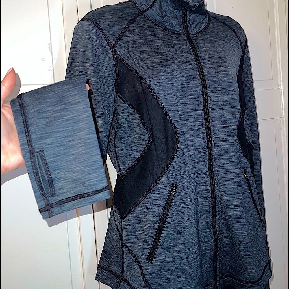 Zella | Mesh activewear zip up